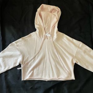 ALO cropped oversized hoodie